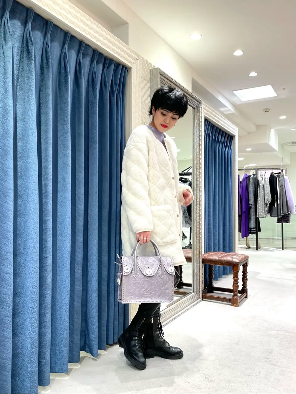 GRACE CONTINENTAL yoshi コーディネート画像