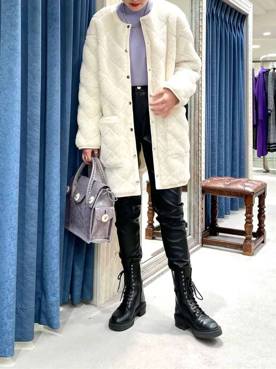 GRACE CONTINENTAL yoshi コーディネート画像