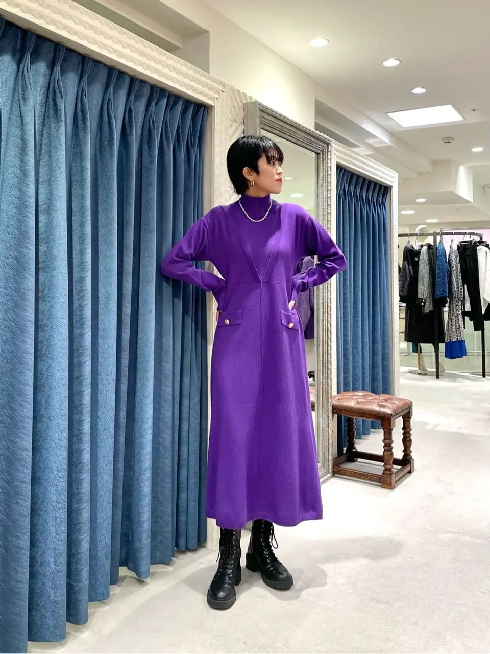 GRACE CONTINENTAL yoshi コーディネート画像