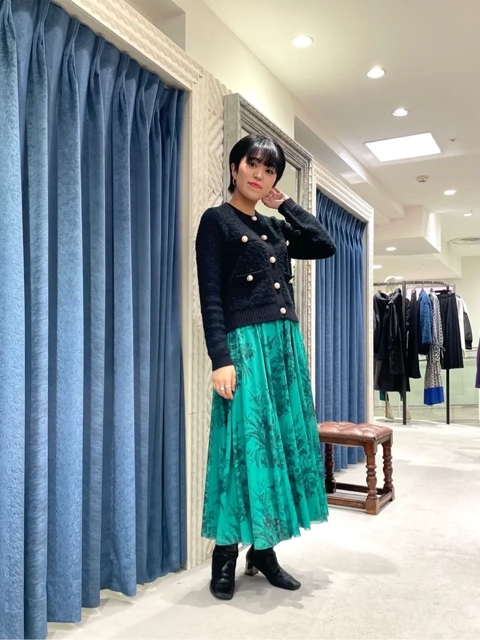 GRACE CONTINENTAL yoshi コーディネート画像