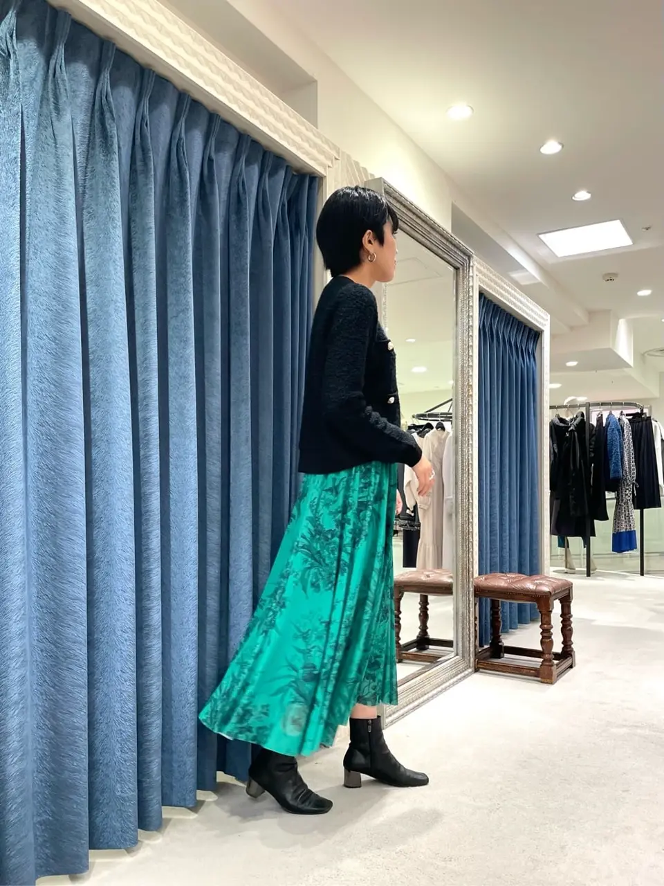 GRACE CONTINENTAL yoshi コーディネート画像