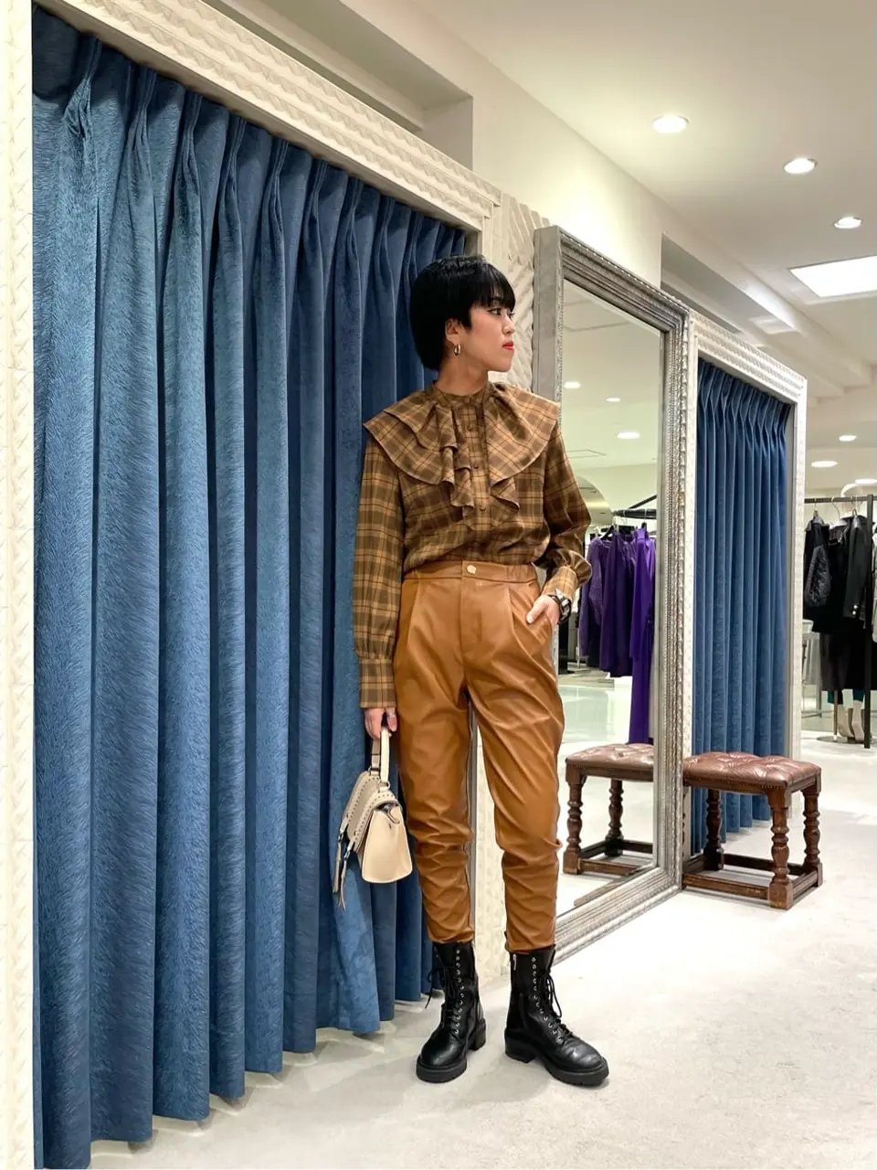 GRACE CONTINENTAL yoshi コーディネート画像