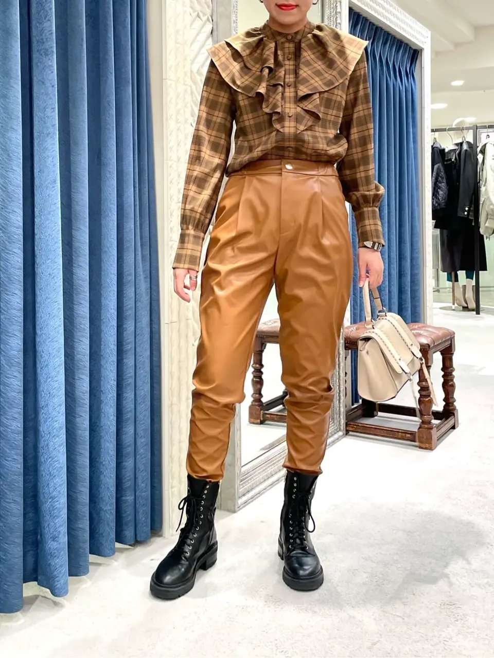 GRACE CONTINENTAL yoshi コーディネート画像