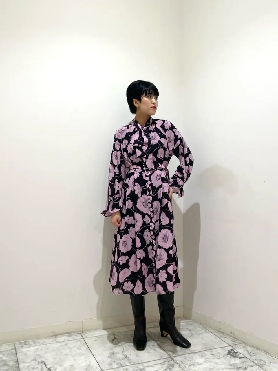 GRACE CONTINENTAL yoshi コーディネート画像