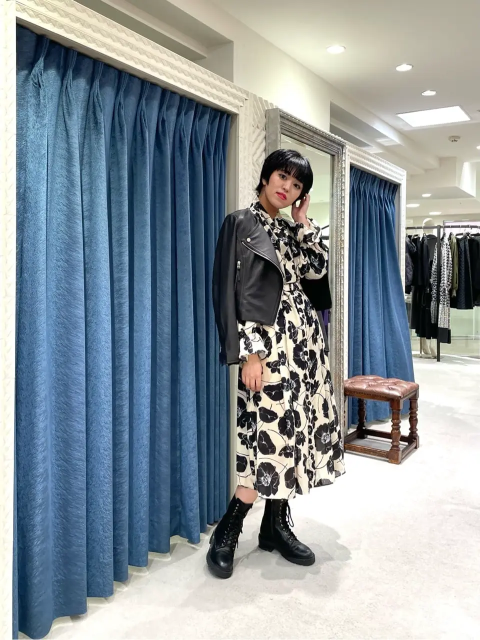 GRACE CONTINENTAL yoshi コーディネート画像