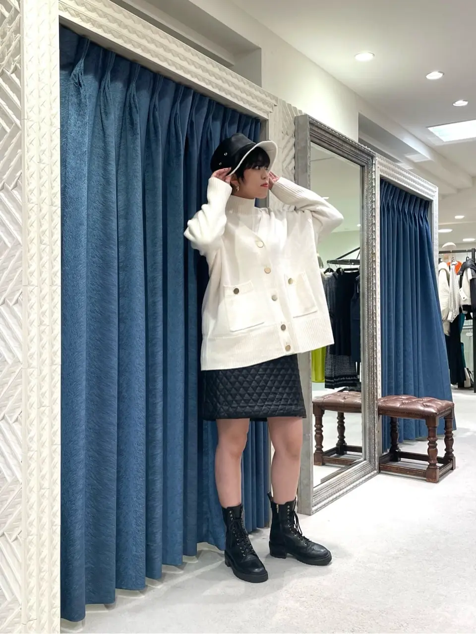 GRACE CONTINENTAL yoshi コーディネート画像