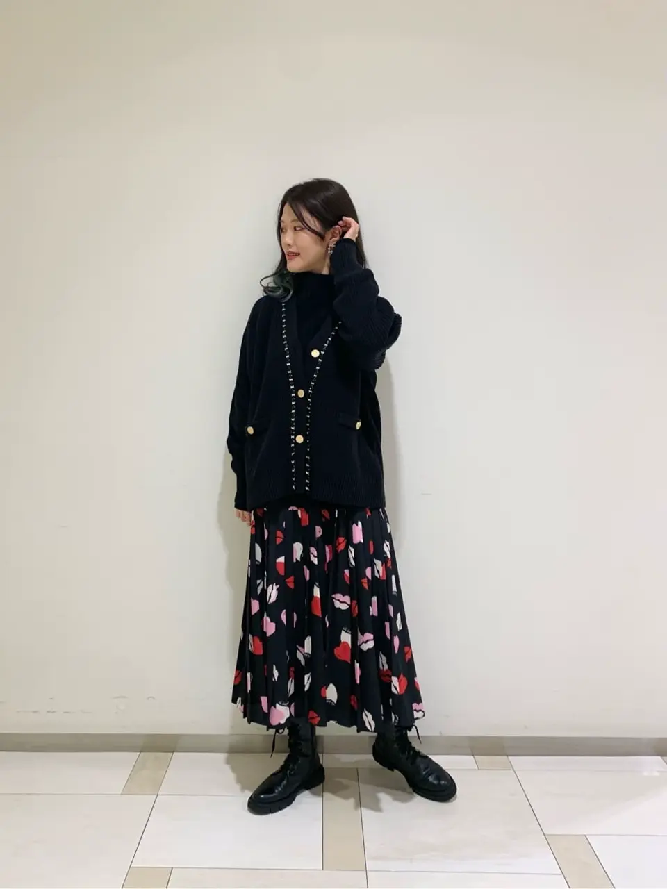 GRACE CONTINENTAL A.Kameyama コーディネート画像