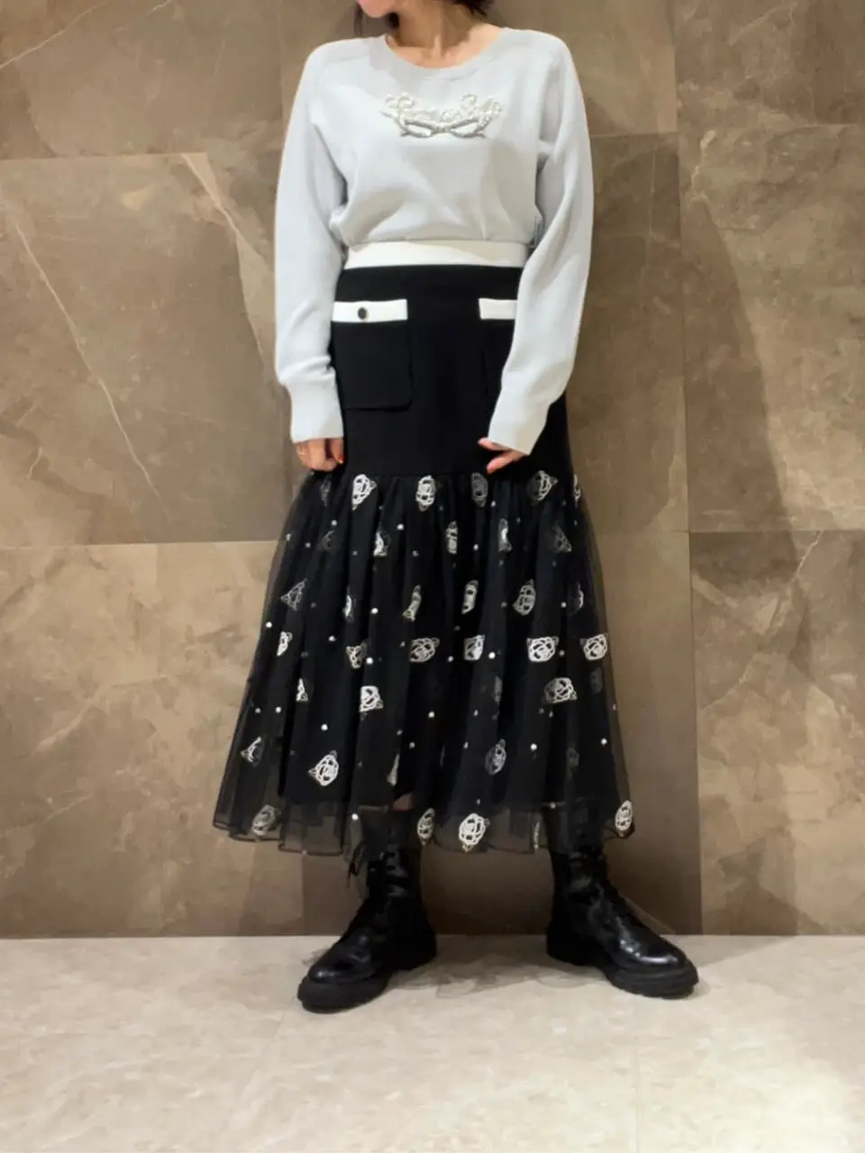 GRACE CONTINENTAL 穐山　香織 コーディネート画像