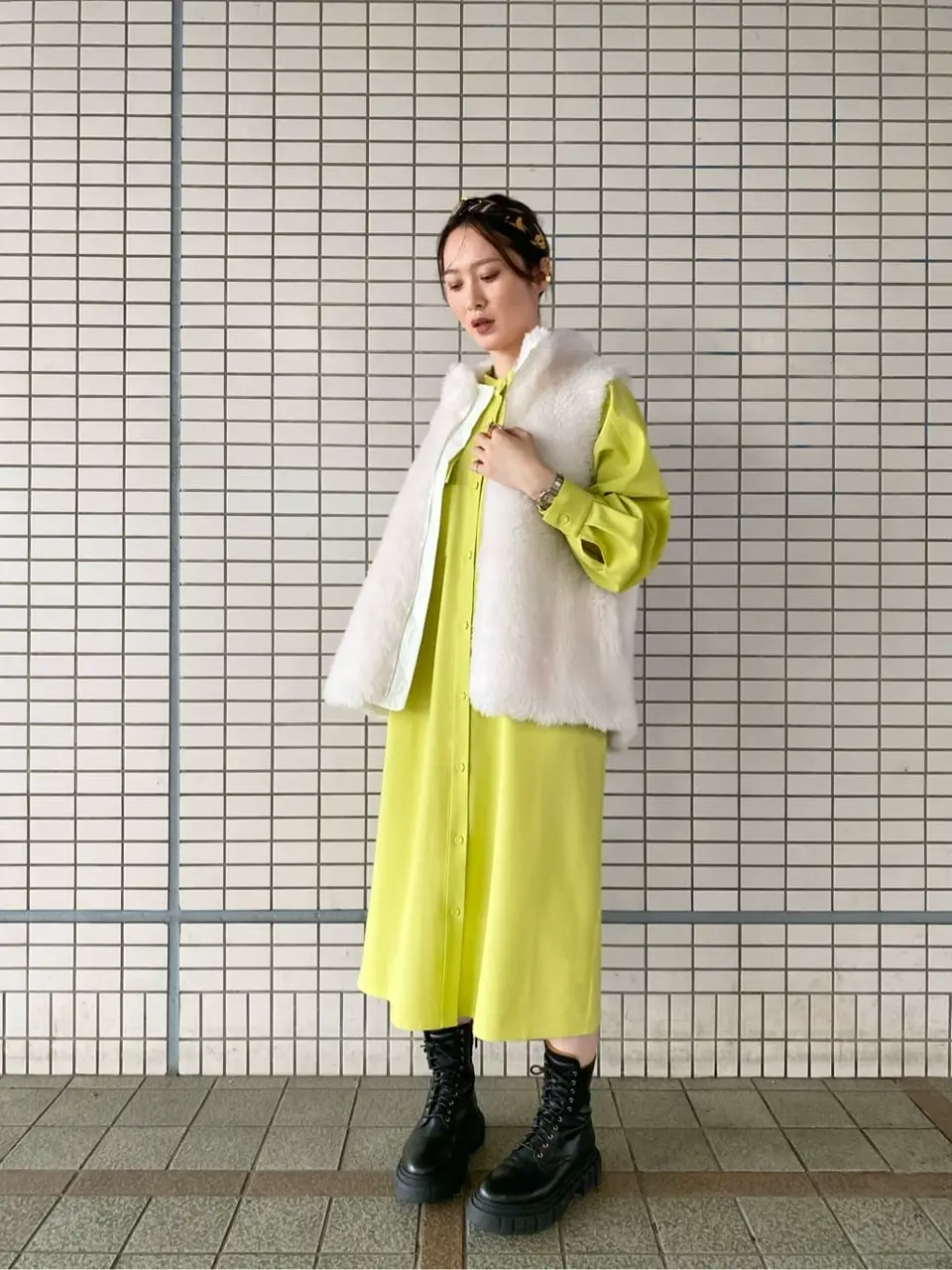 GRACE CONTINENTAL Kogane. コーディネート画像