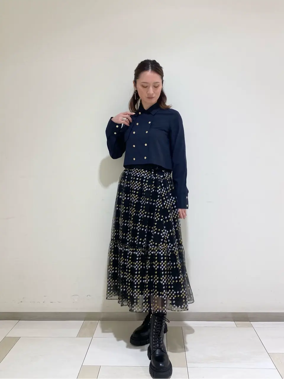 GRACE CONTINENTAL Kogane. コーディネート画像