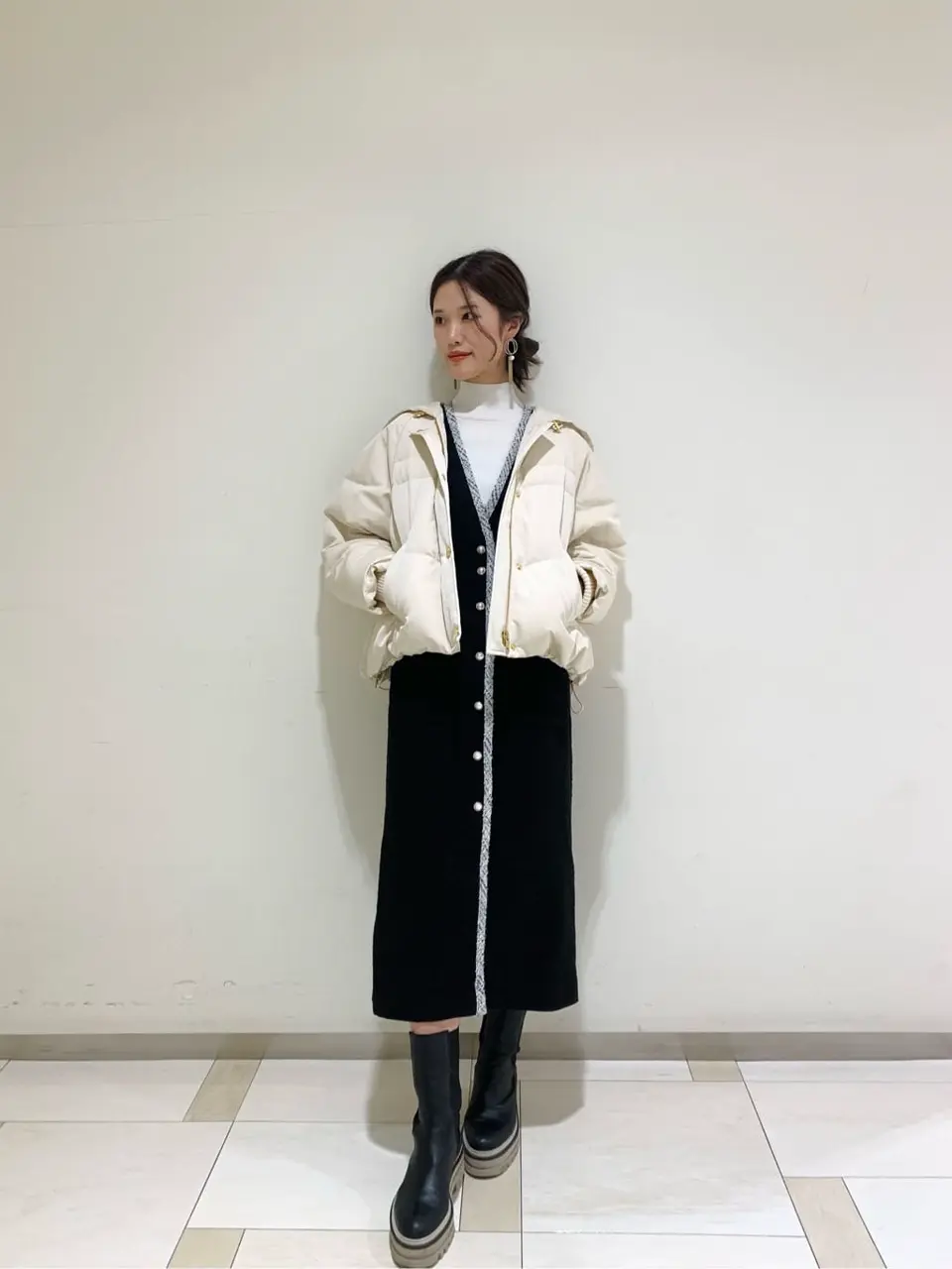 GRACE CONTINENTAL A.Kameyama コーディネート画像