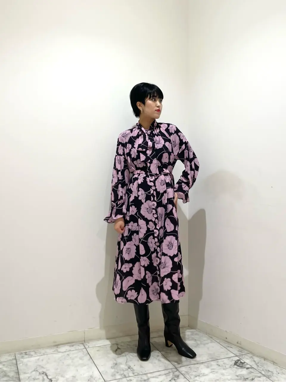 GRACE CONTINENTAL yoshi コーディネート画像