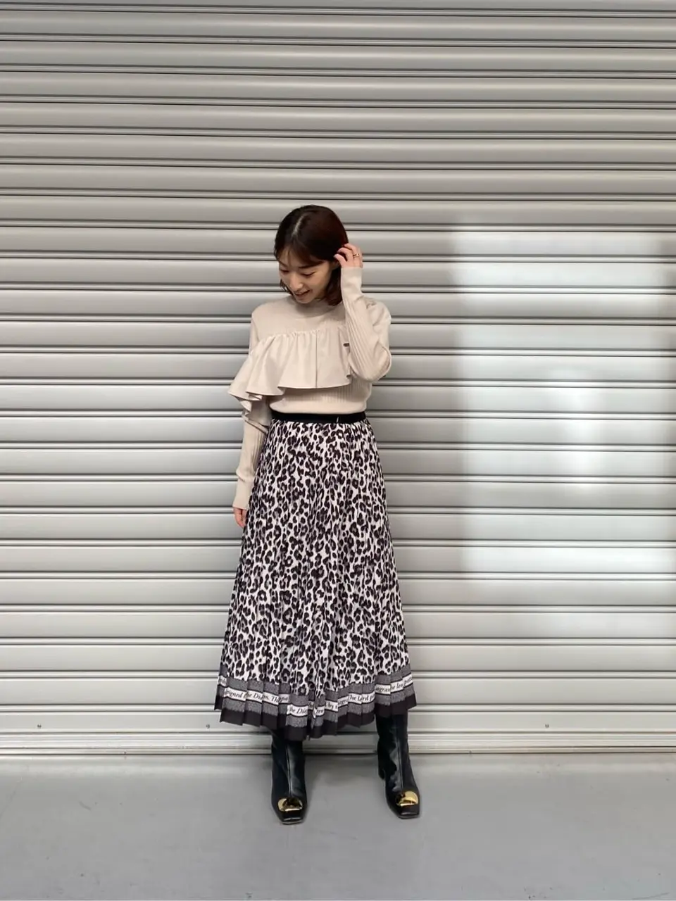 GRACE CONTINENTAL 青木育日 コーディネート画像