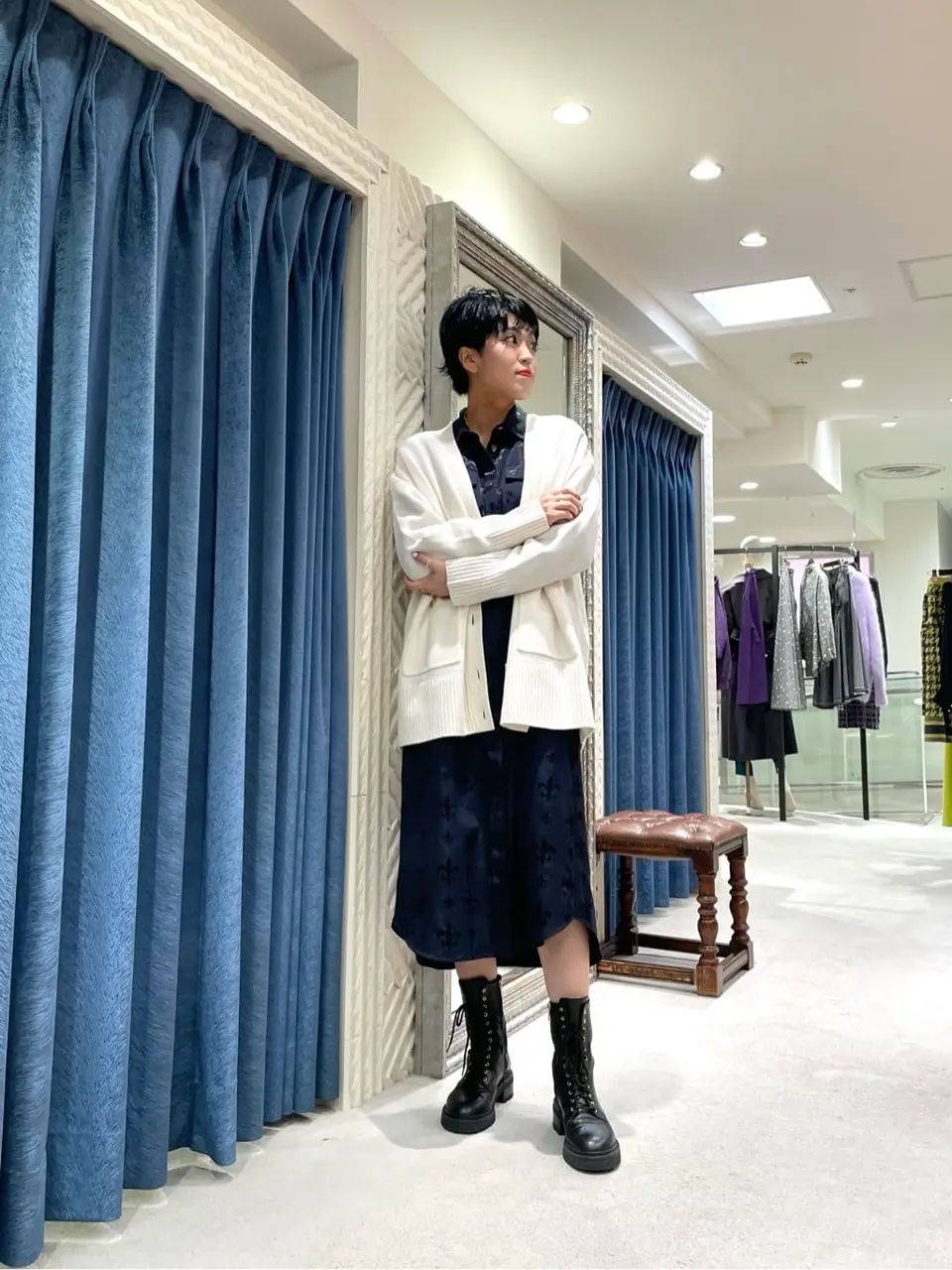 GRACE CONTINENTAL yoshi コーディネート画像