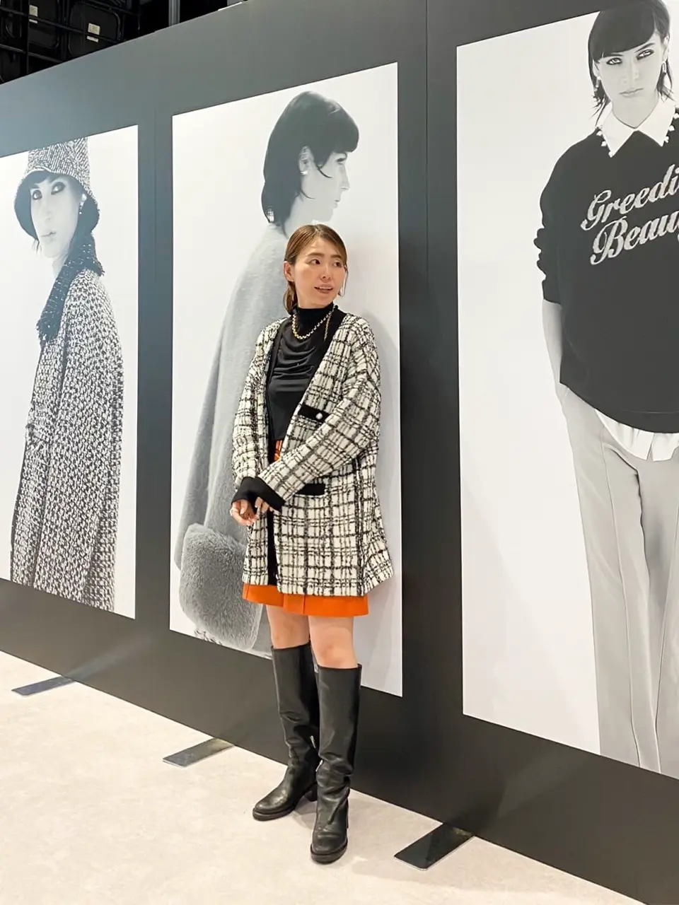 GRACE CONTINENTAL 古川温子 コーディネート画像