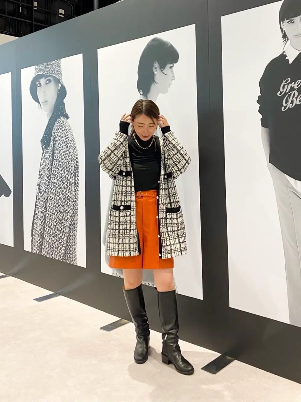 GRACE CONTINENTAL 古川温子 コーディネート画像