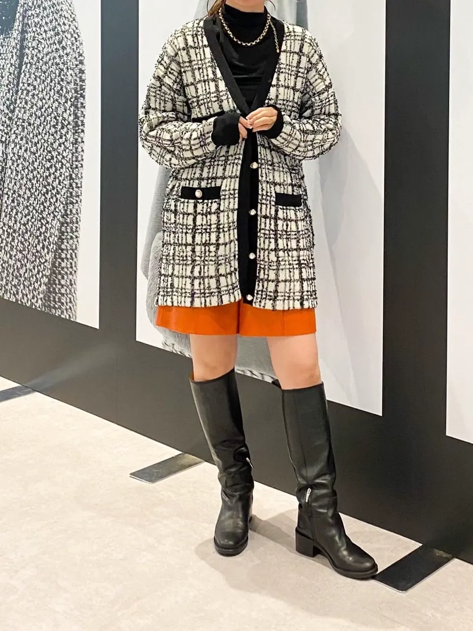 GRACE CONTINENTAL 古川温子 コーディネート画像