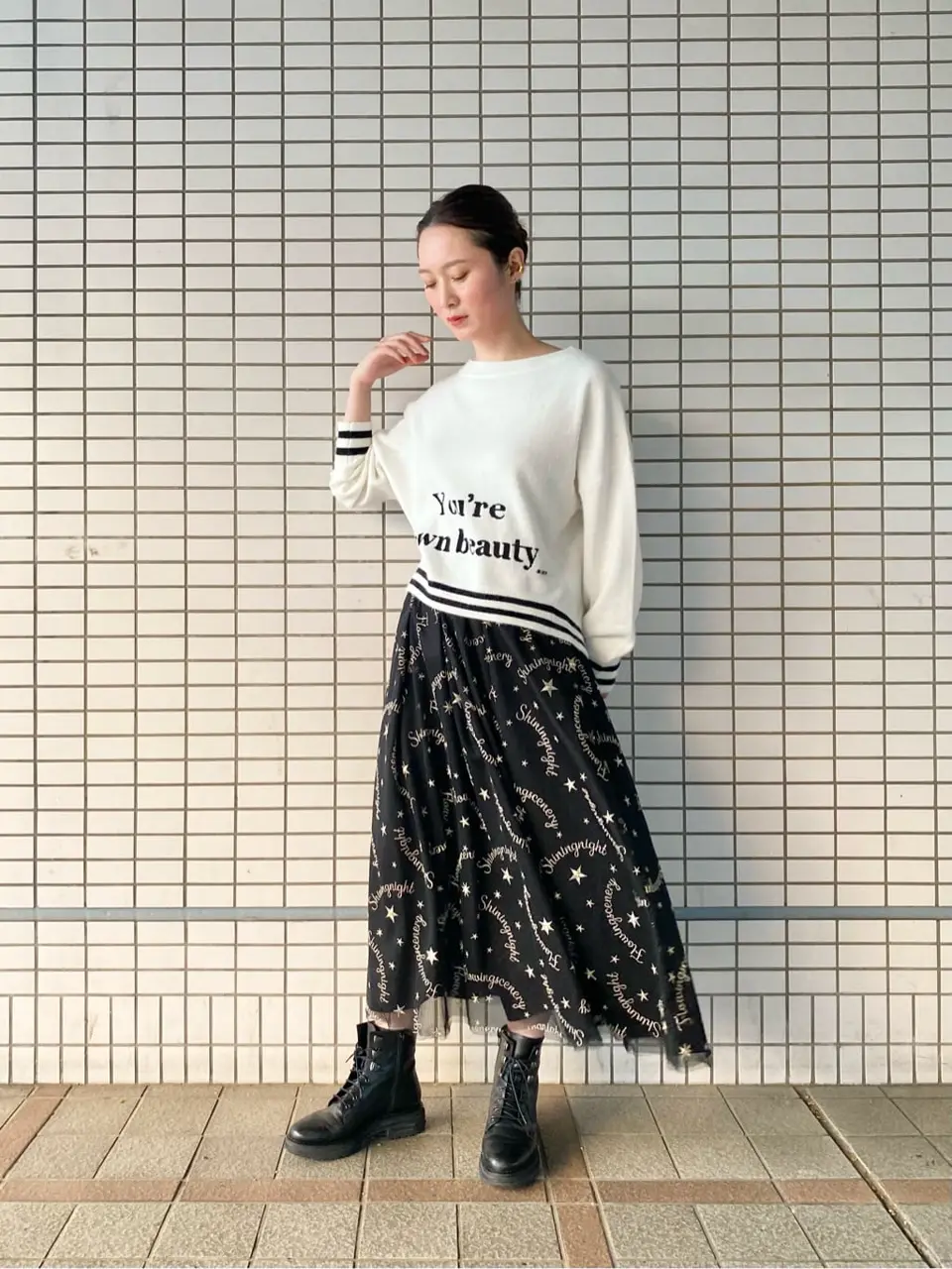 GRACE CONTINENTAL Kogane. コーディネート画像