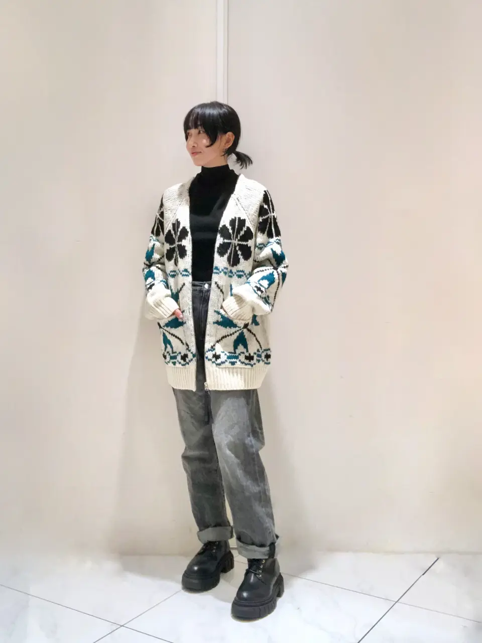 GRACE CONTINENTAL 尾田亜沙美 コーディネート画像