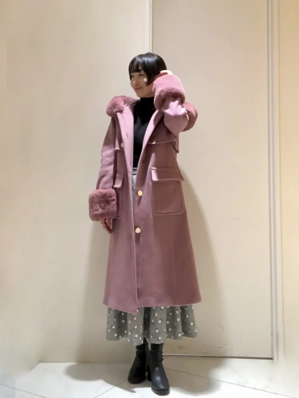 GRACE CONTINENTAL 尾田亜沙美 コーディネート画像