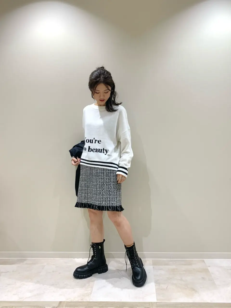 GRACE CONTINENTAL A.Kameyama コーディネート画像