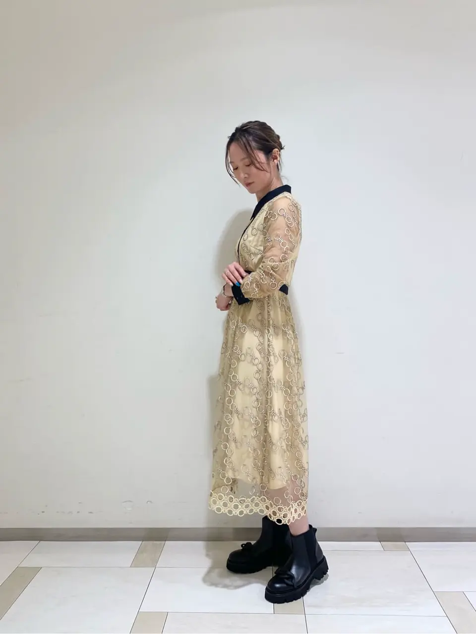 GRACE CONTINENTAL Kogane. コーディネート画像