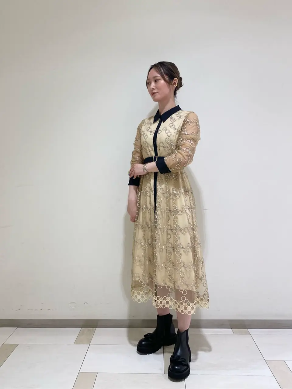 GRACE CONTINENTAL Kogane. コーディネート画像