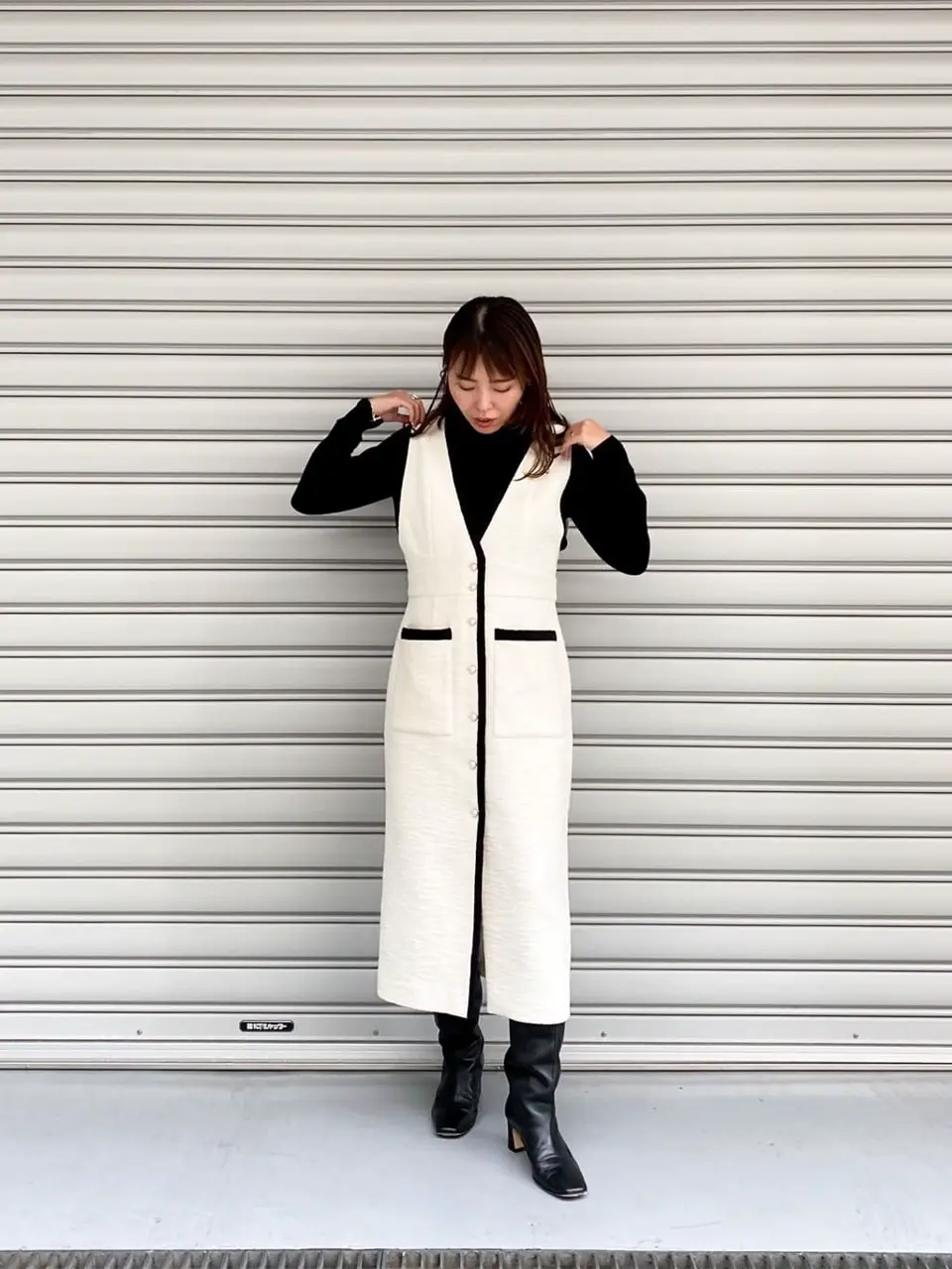 GRACE CONTINENTAL 古川温子 コーディネート画像