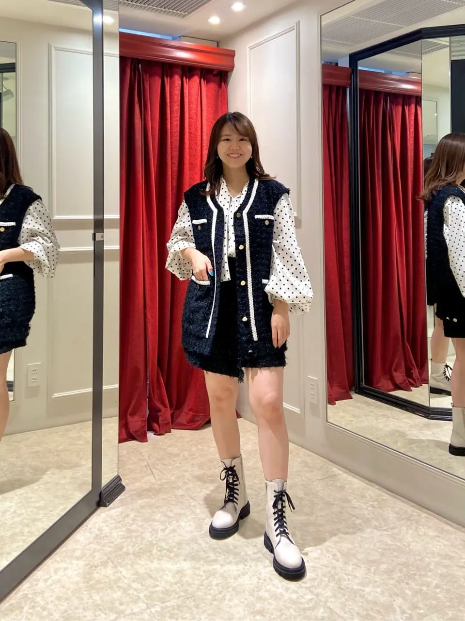 GRACE CONTINENTAL Yume コーディネート画像