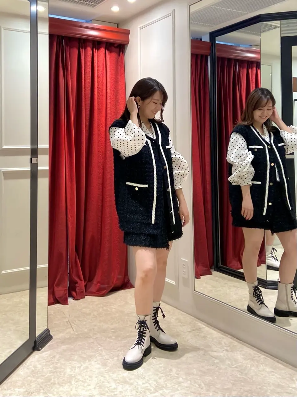 GRACE CONTINENTAL Yume コーディネート画像