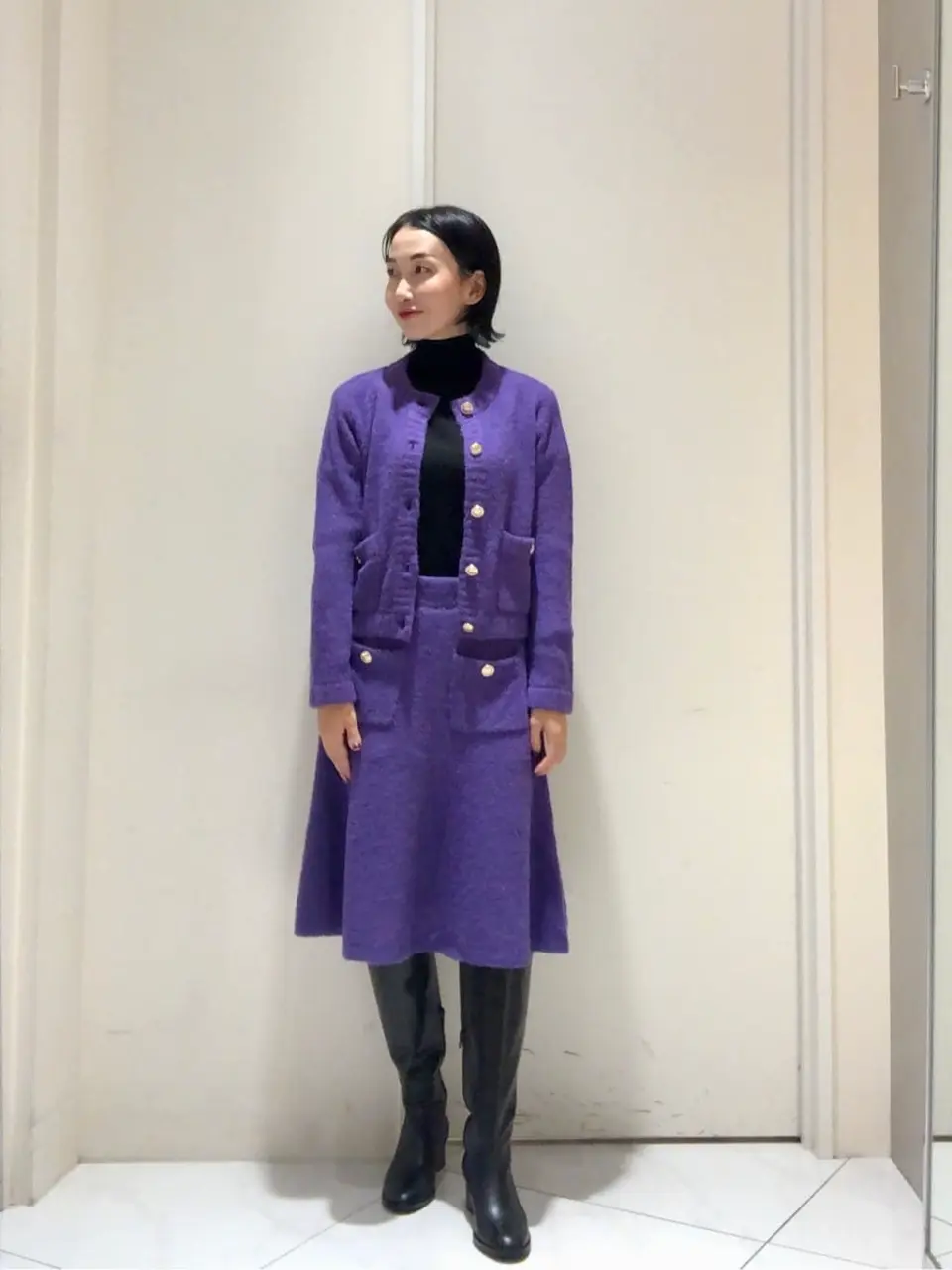 GRACE CONTINENTAL 尾田亜沙美 コーディネート画像