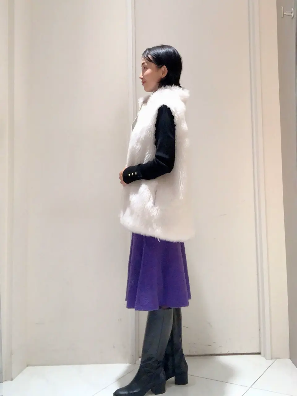 GRACE CONTINENTAL 尾田亜沙美 コーディネート画像