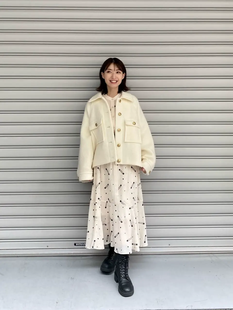 GRACE CONTINENTAL 青木育日 コーディネート画像