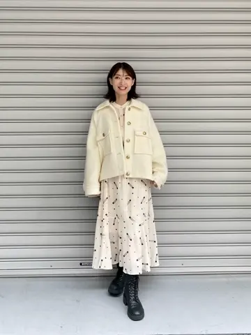 GRACE CONTINENTAL 青木育日 コーディネート画像