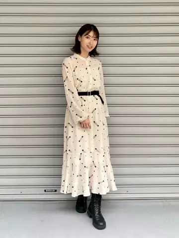 GRACE CONTINENTAL 青木育日 コーディネート画像