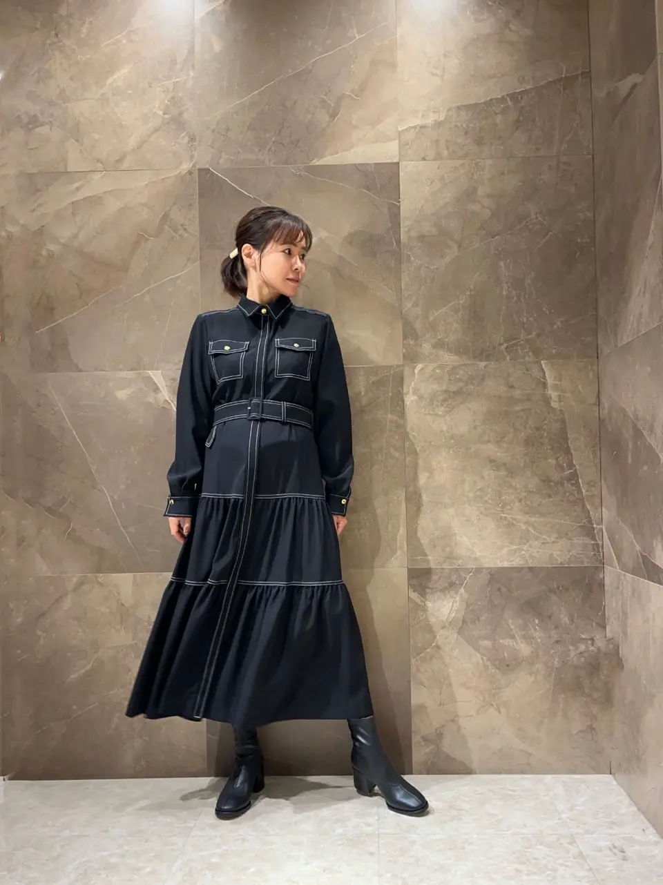 GRACE CONTINENTAL 穐山　香織 コーディネート画像