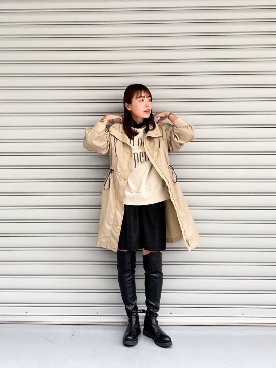 GRACE CONTINENTAL 古川温子 コーディネート画像