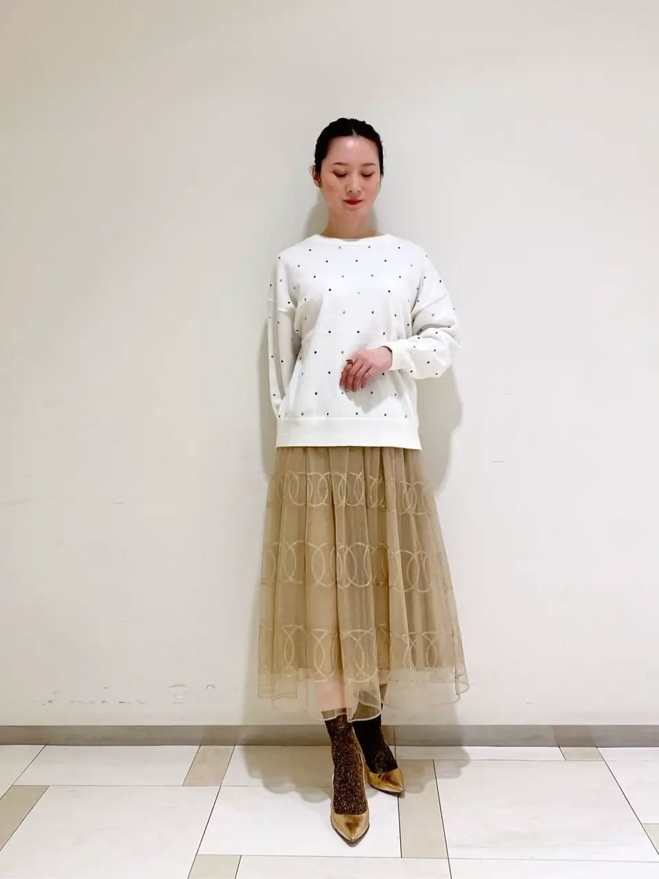 GRACE CONTINENTAL Kogane. コーディネート画像