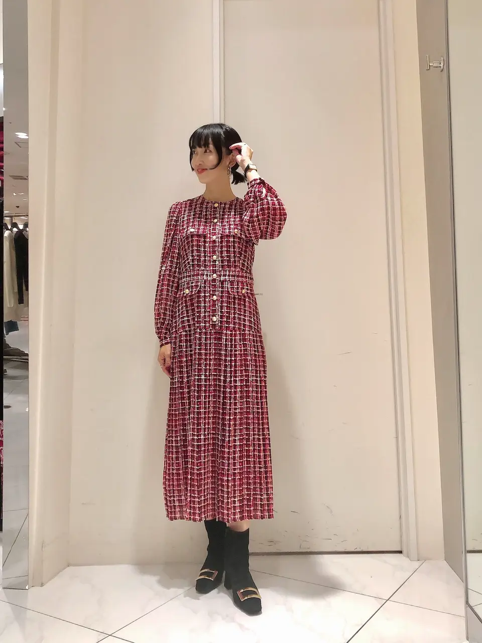 GRACE CONTINENTAL 尾田亜沙美 コーディネート画像