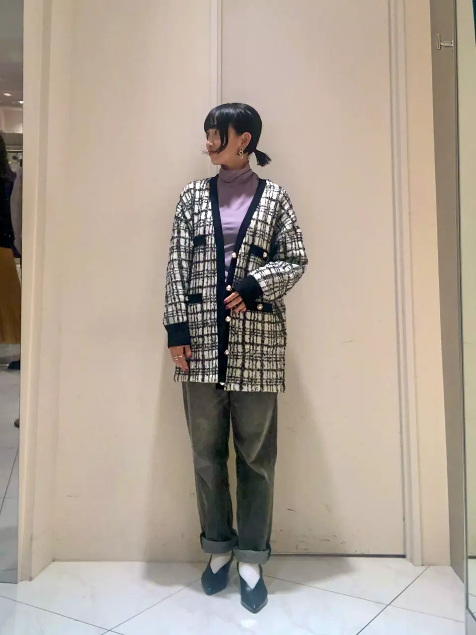 GRACE CONTINENTAL 尾田亜沙美 コーディネート画像