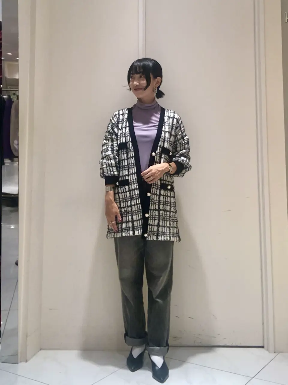 GRACE CONTINENTAL 尾田亜沙美 コーディネート画像