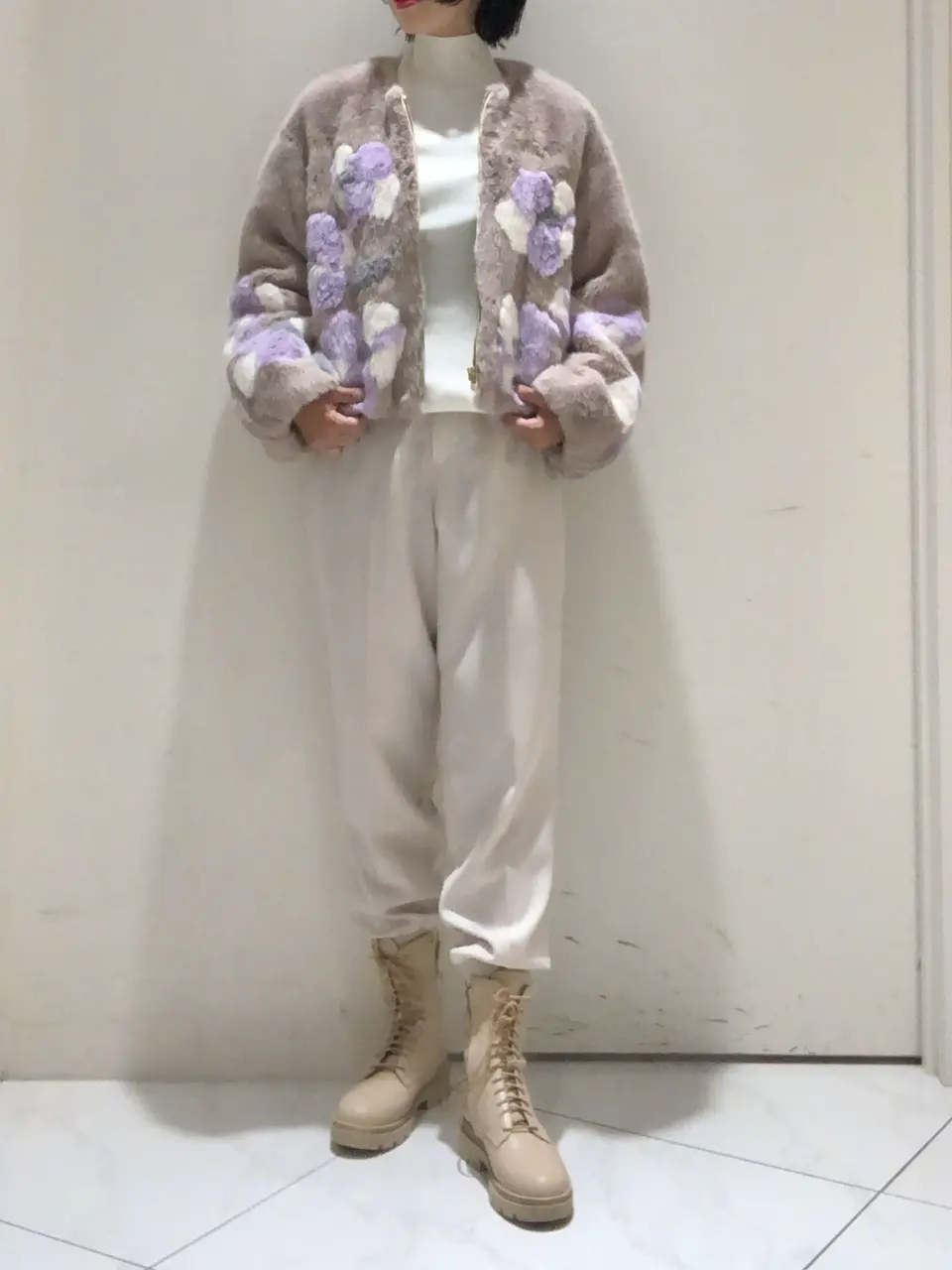 GRACE CONTINENTAL 尾田亜沙美 コーディネート画像