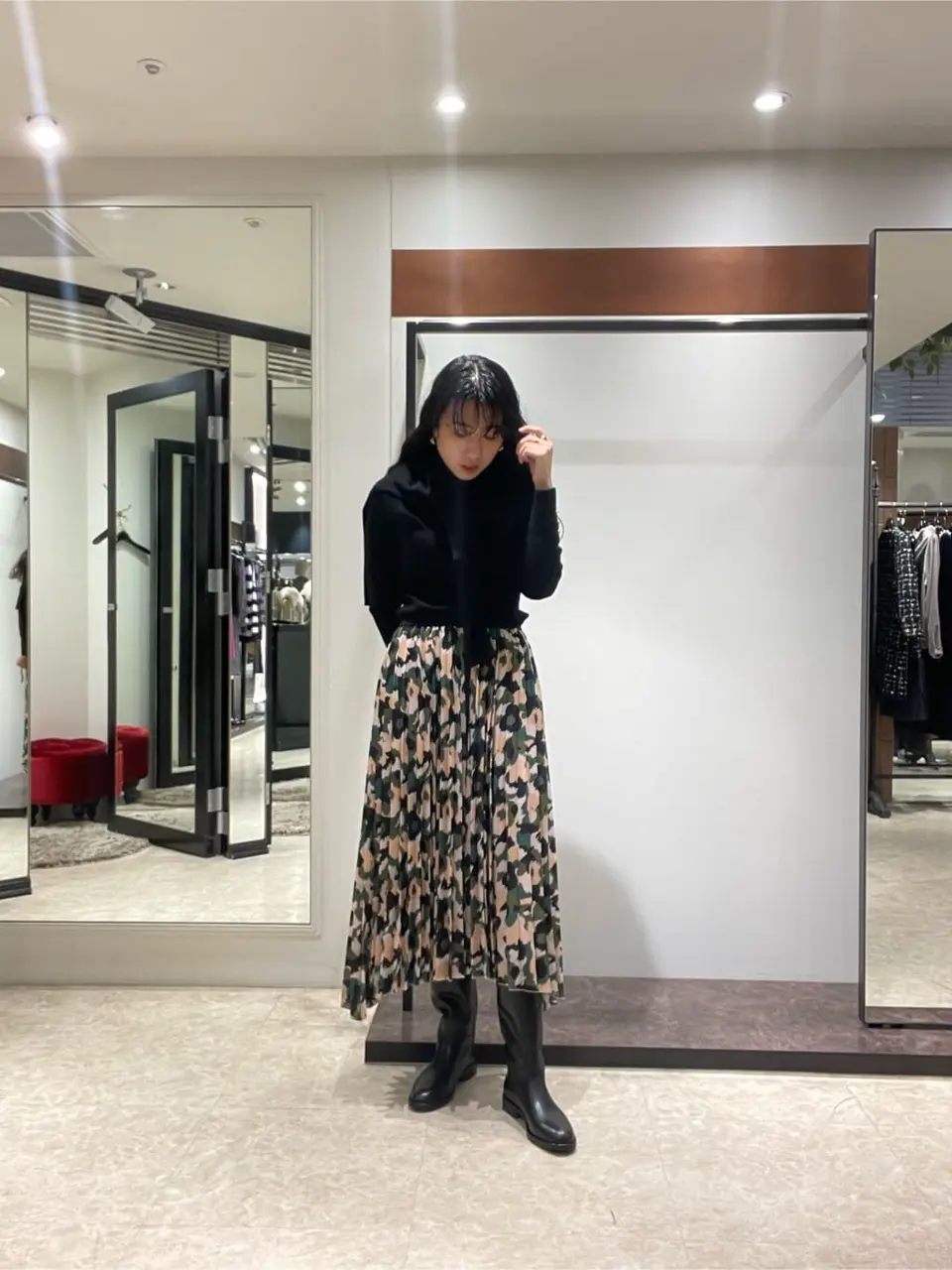 GRACE CONTINENTAL  Sekine コーディネート画像