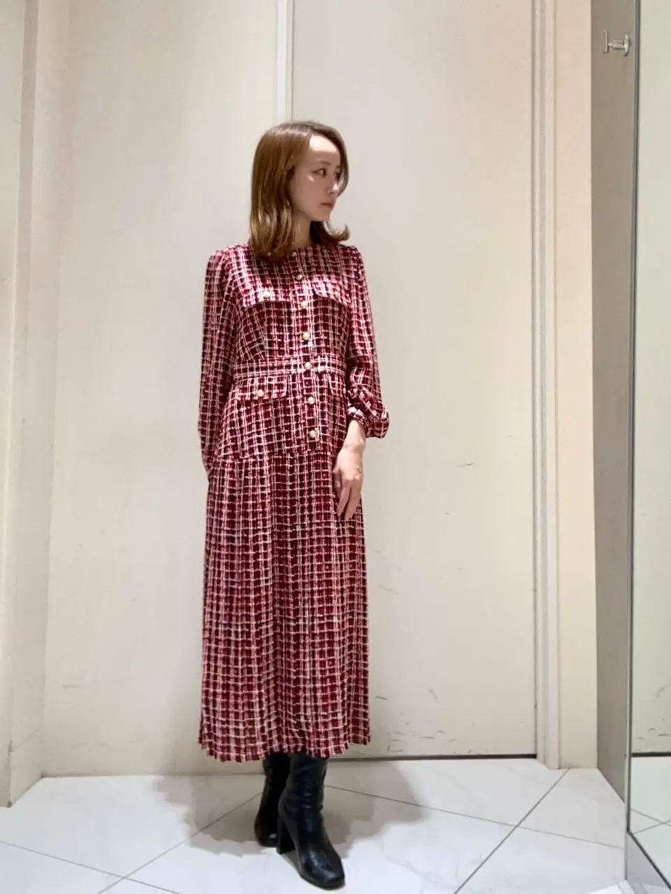 GRACE CONTINENTAL okunaka_desu コーディネート画像