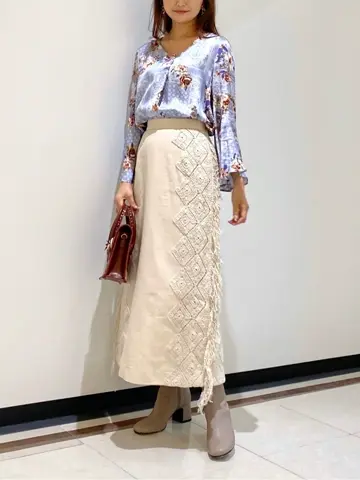 GRACE CONTINENTAL MORITA AI コーディネート画像