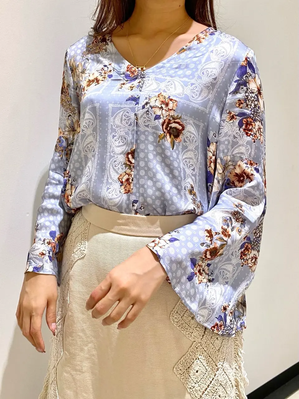 GRACE CONTINENTAL MORITA AI コーディネート画像