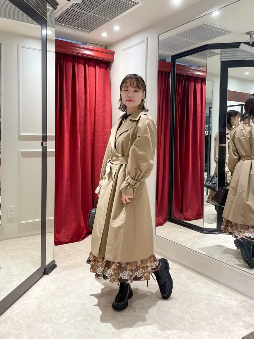 GRACE CONTINENTAL SAYUMI Nagashima コーディネート画像