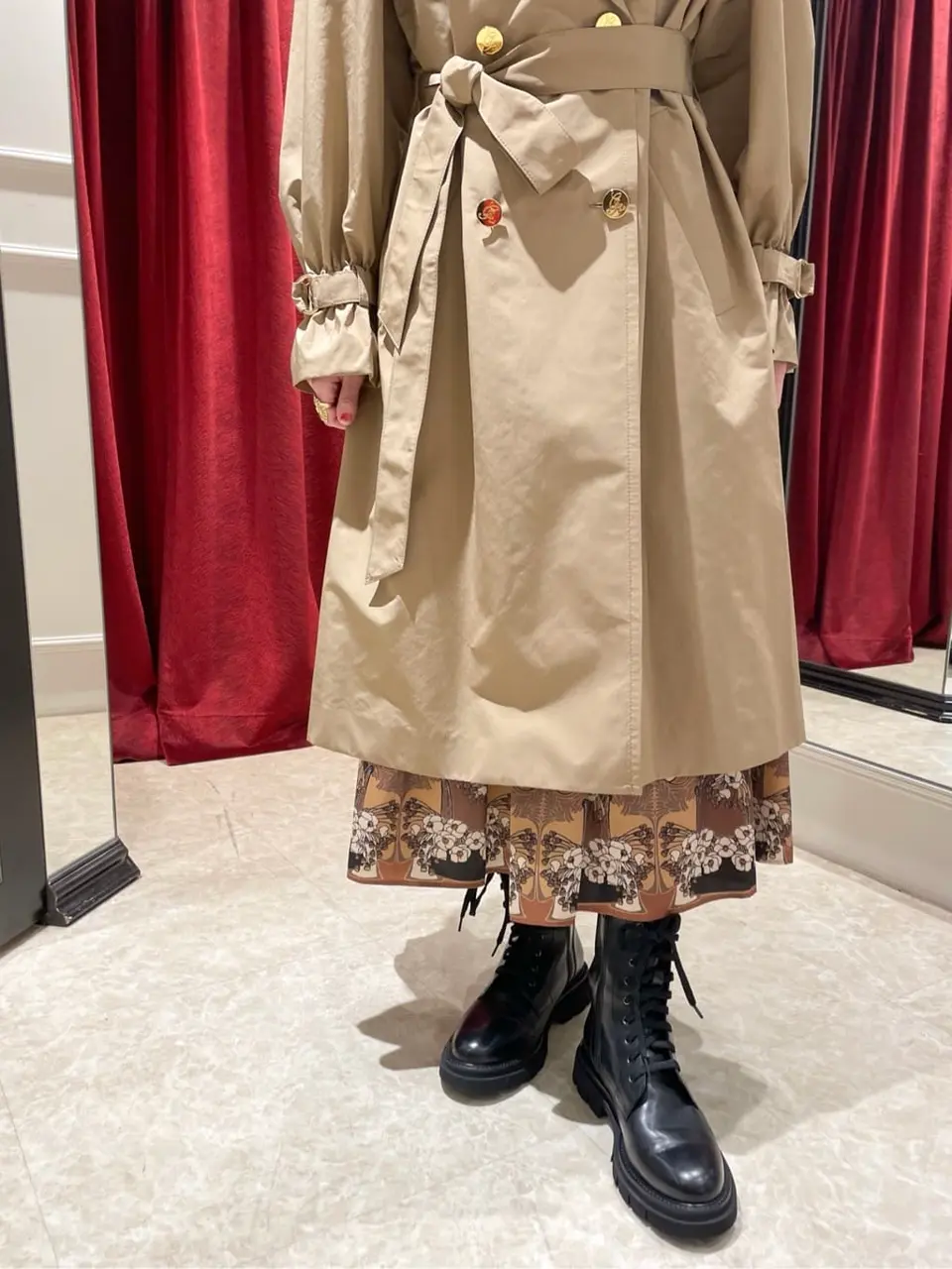 GRACE CONTINENTAL SAYUMI Nagashima コーディネート画像