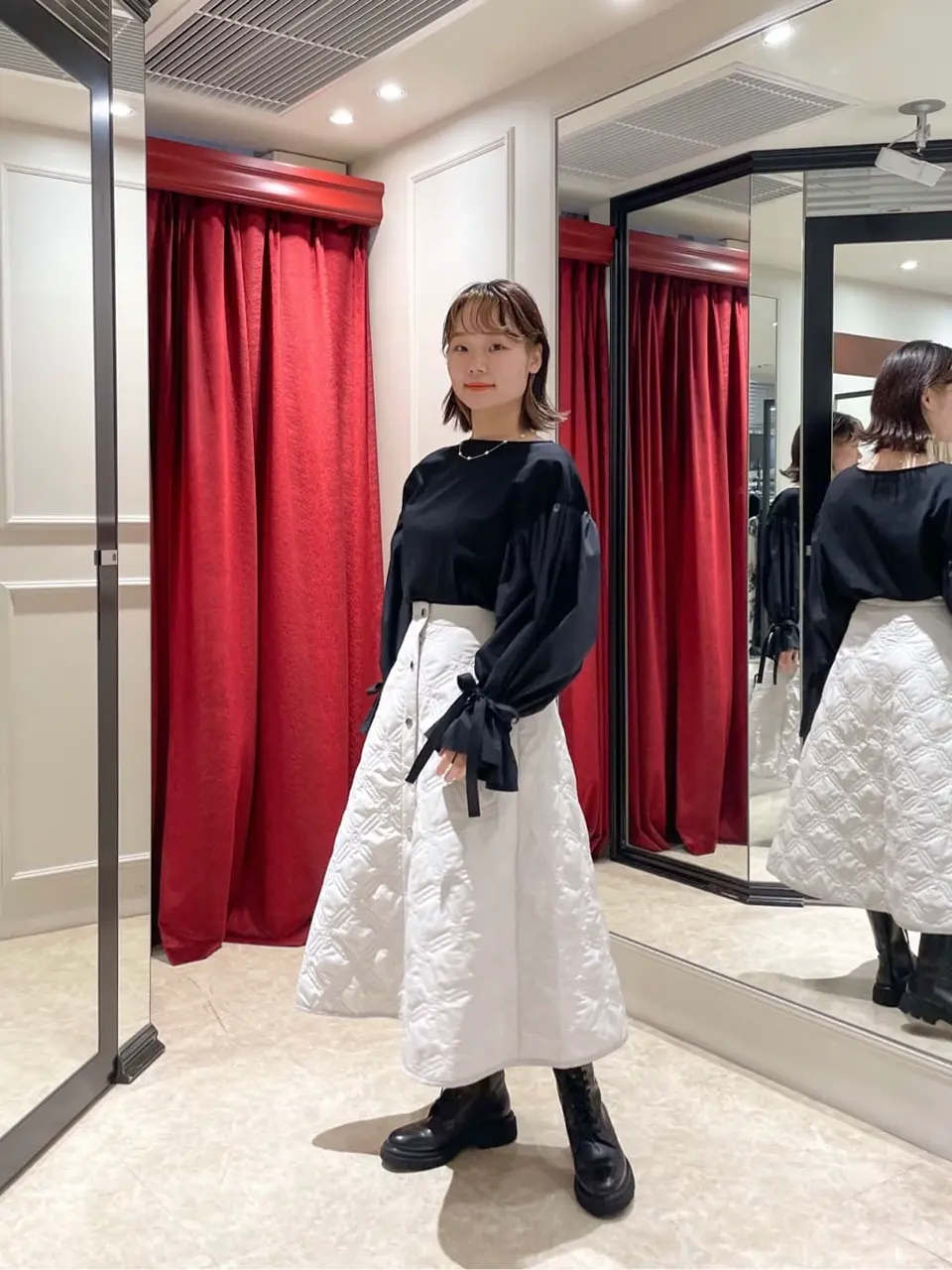 GRACE CONTINENTAL SAYUMI Nagashima コーディネート画像