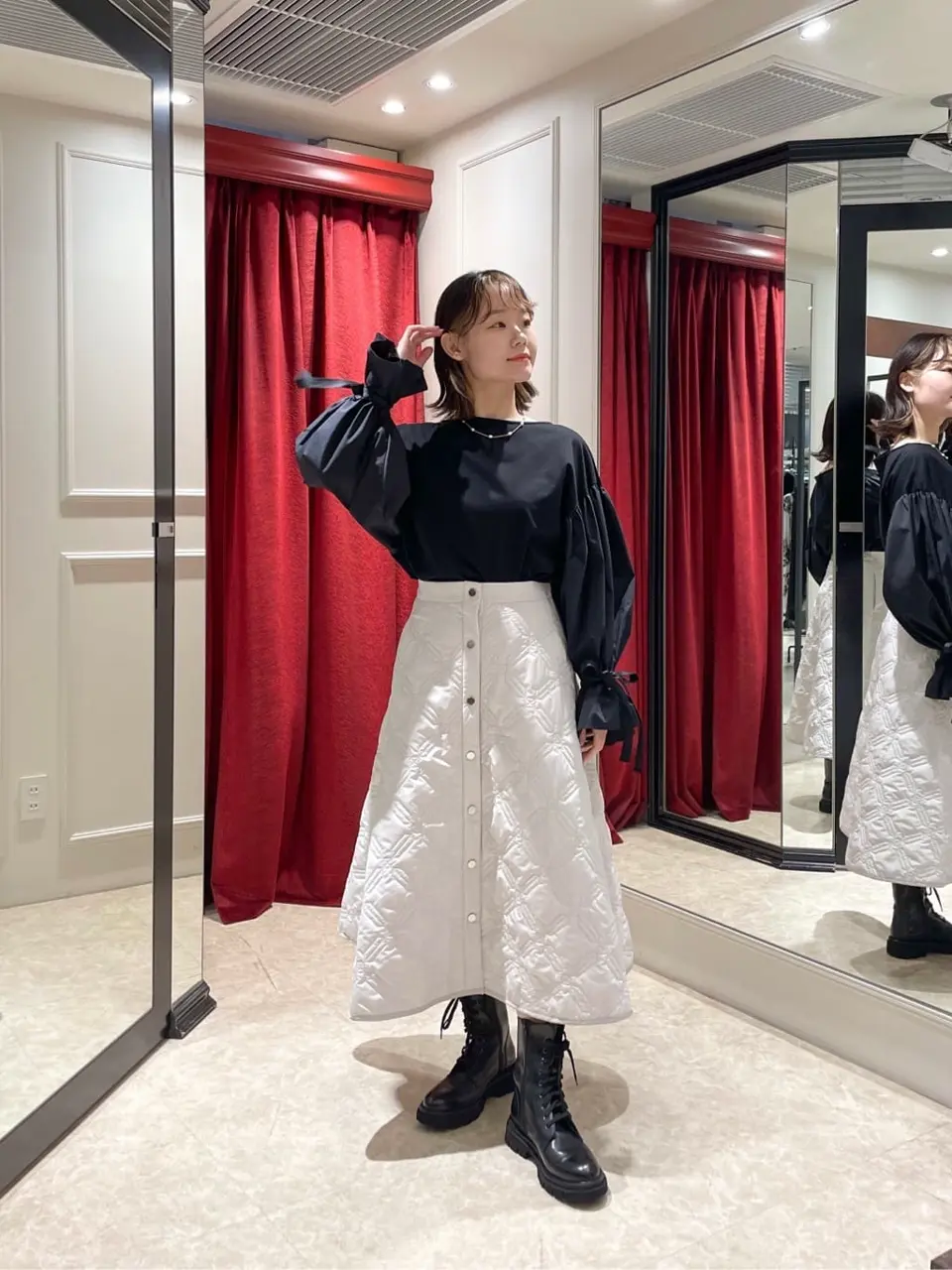 GRACE CONTINENTAL SAYUMI Nagashima コーディネート画像